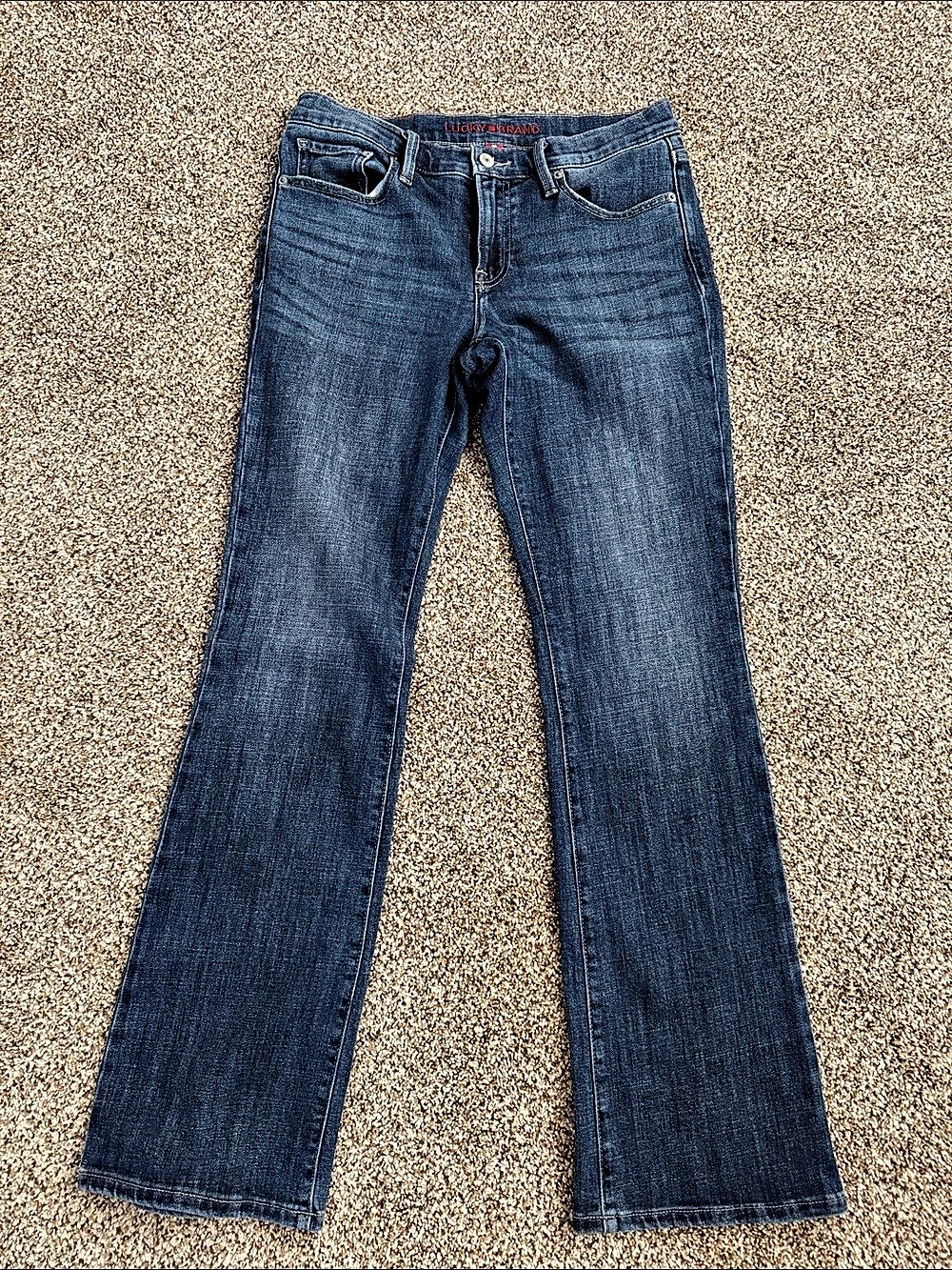 Lucky Brand Bootcut Jeans Blue Waist 29 Size 8